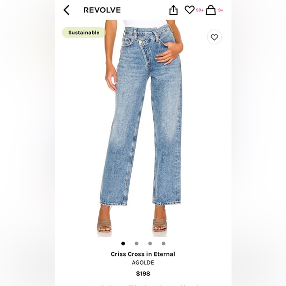 Agolde Denim - NWOT Agolde Criss Cross Jeans.